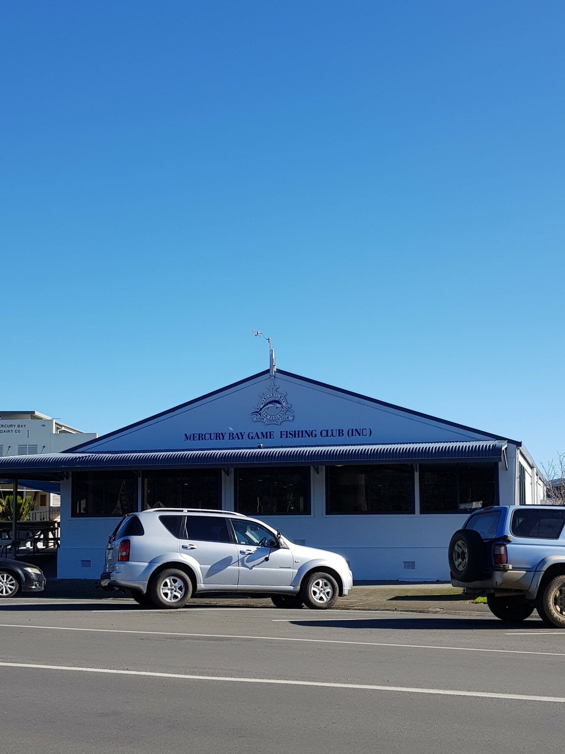 The Mercury Bay Game Fishing Club Building