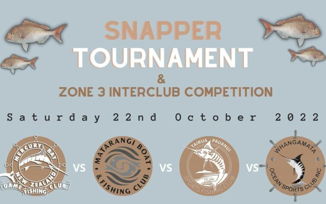 Oct Snapper Tournament