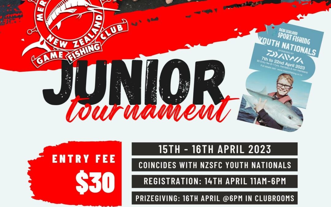 Junior Tournament Postponed to April 22nd & 23rd